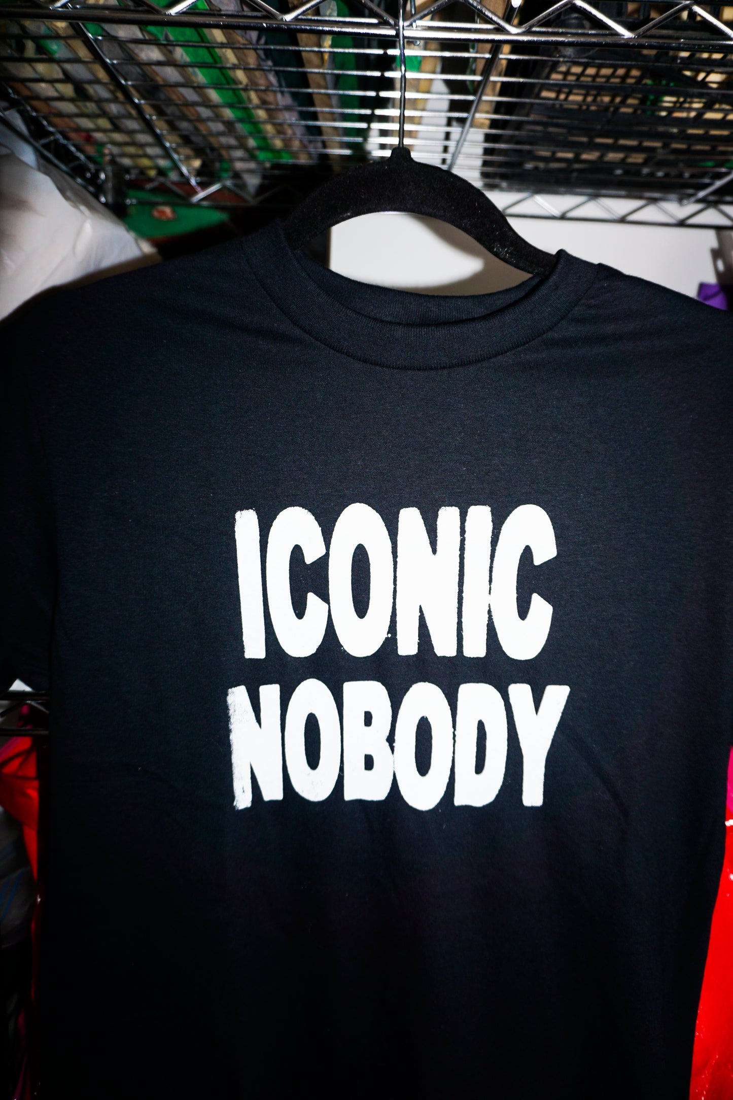 Iconic Nobody T Black